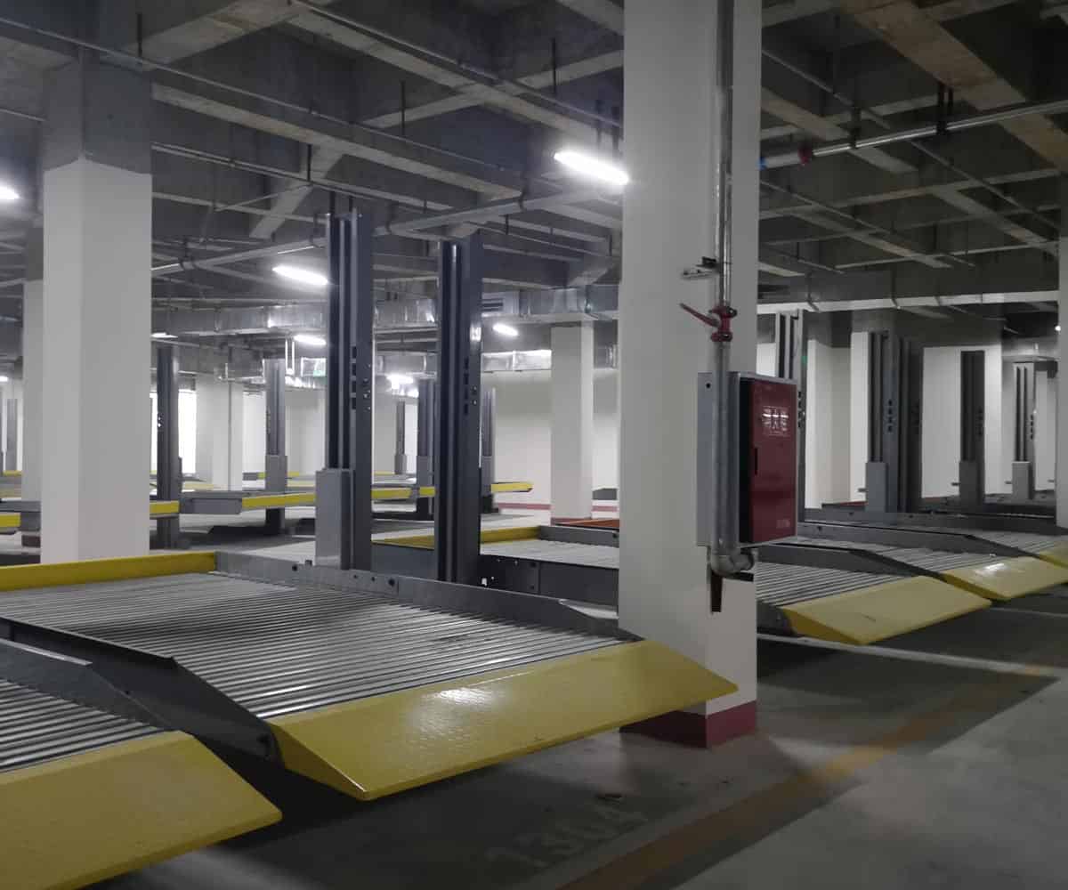 兩層升降平移機(jī)械式立體車庫收購